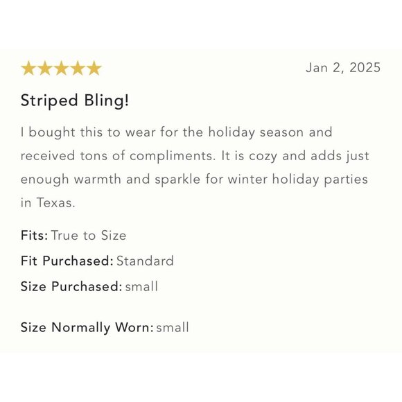 NWT Size S (P2P 28") - Anthro 100% Cashmere Sequin Sweater Green (NWT US$268) - Picture 15 of 16